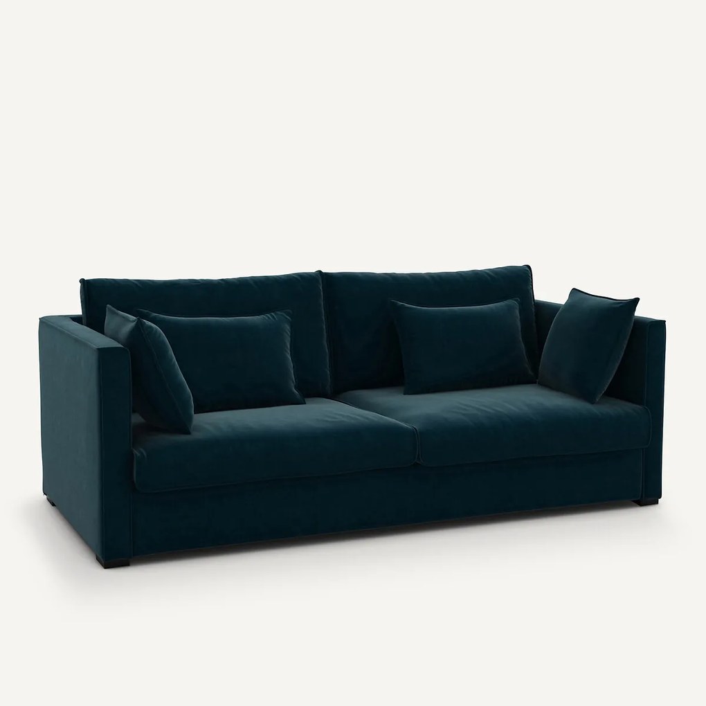 3- of 4-zitsbank, fluweel, Camille