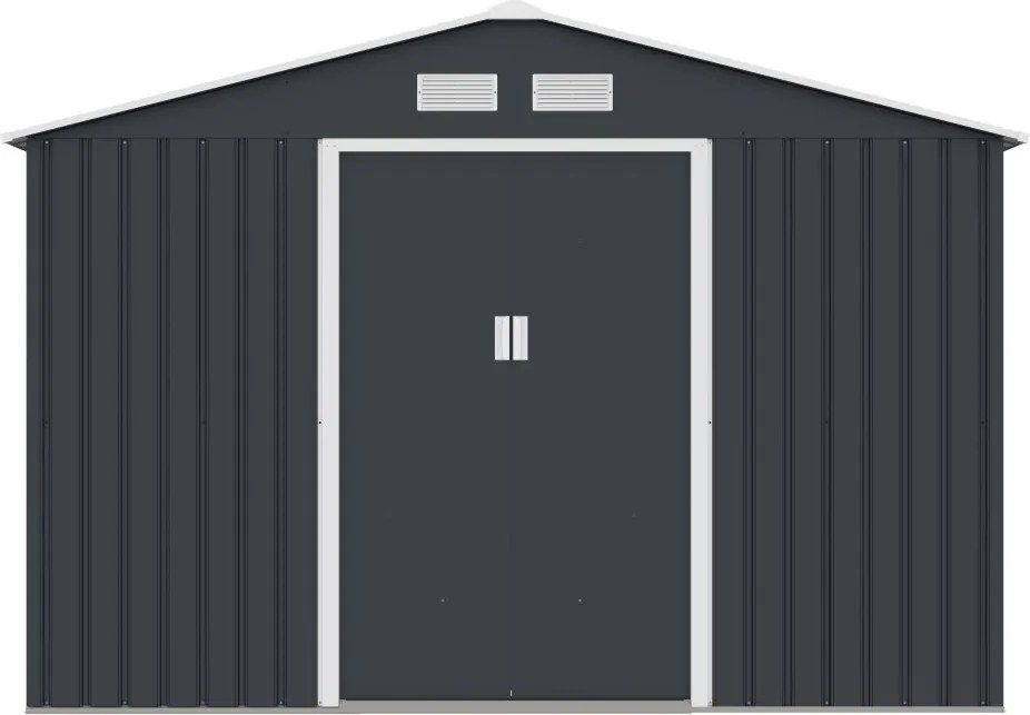Metalen tuinhuisje Molde 2,8 x 2,6 m Store Boss antraciet