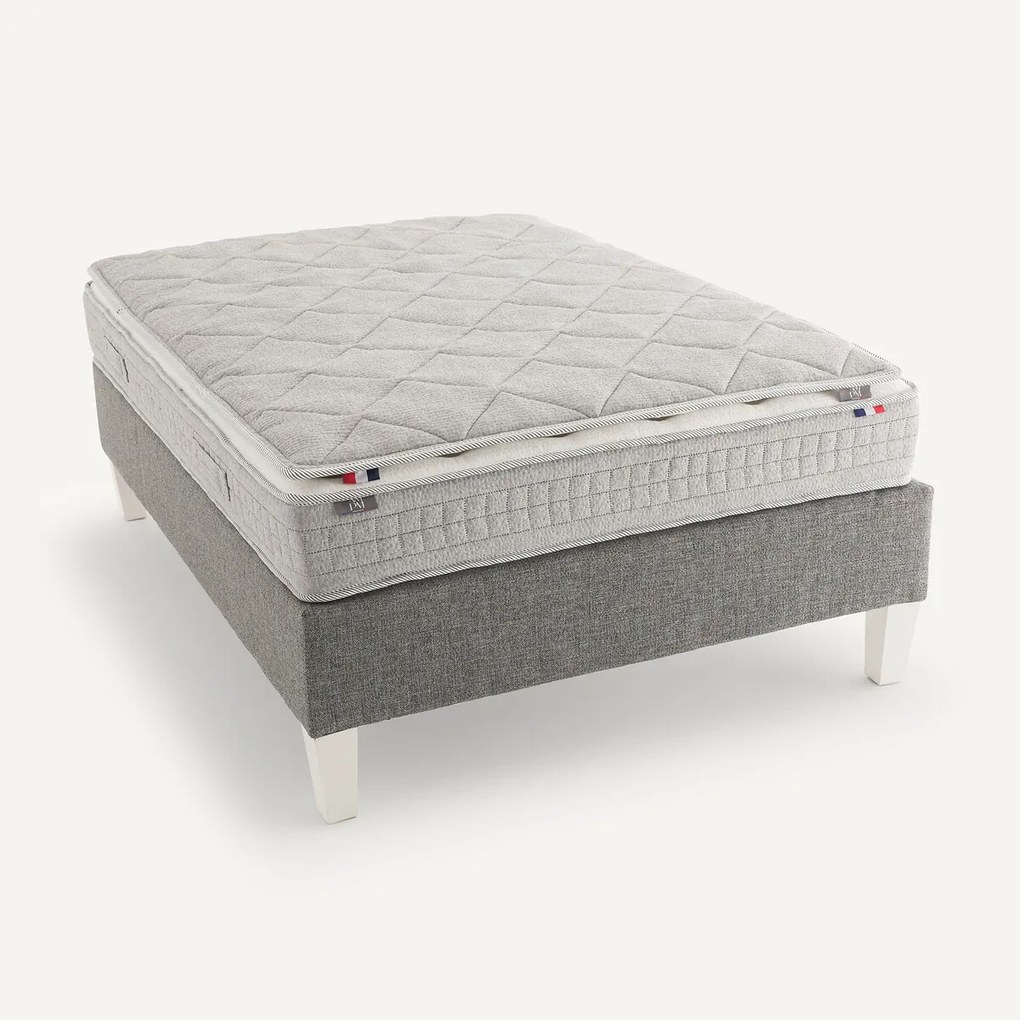 Topdekmatras linnen en wol, 5 cm