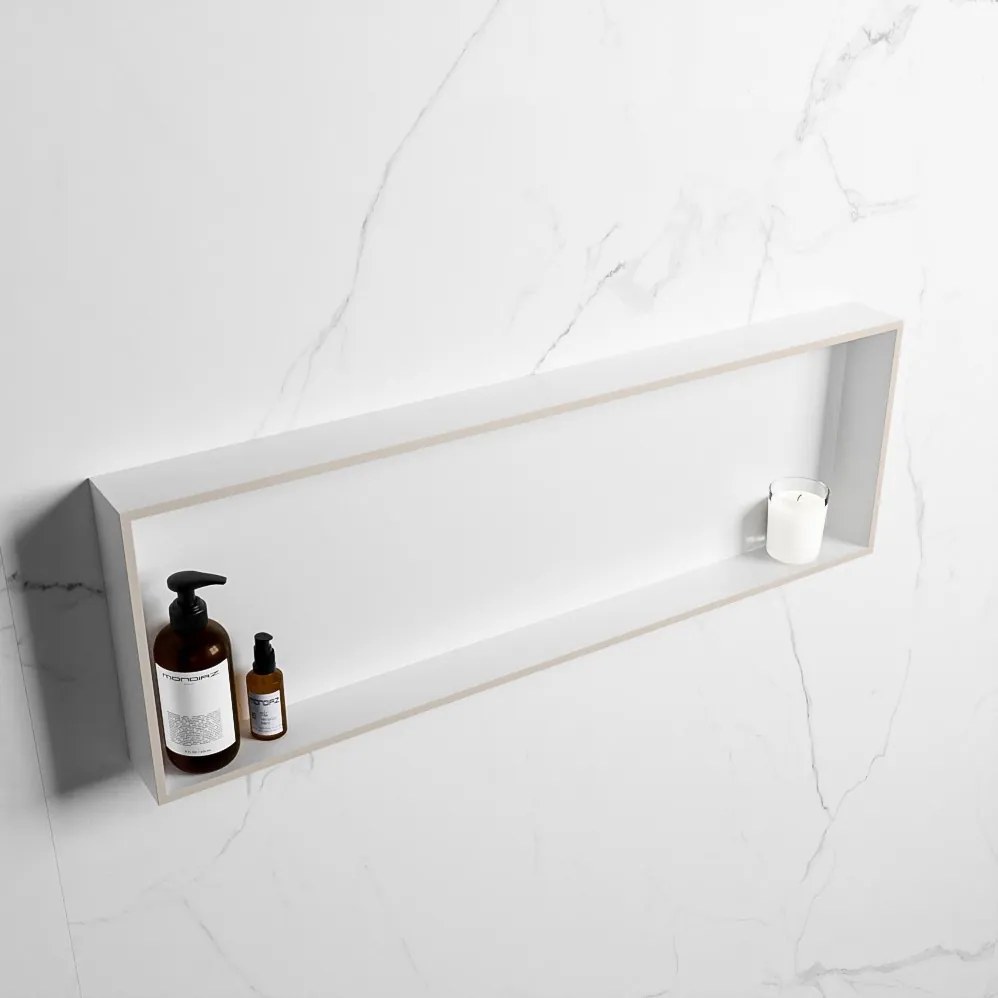 Mondiaz Easy nis 90x30x8cm 1 vak linen/talc