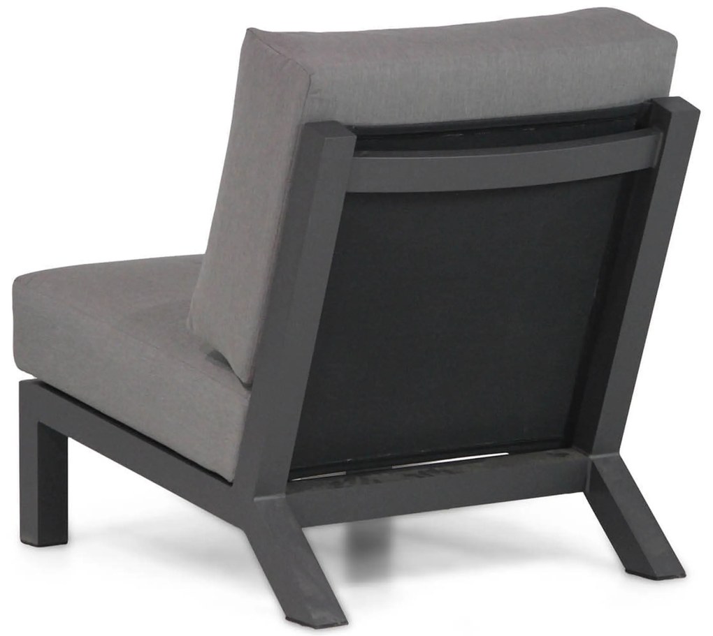 4 Seasons Outdoor Capitol/Lifestyle Garden Furniture Riviera Dining Loungeset Aluminium/teak Grijs 5-delig