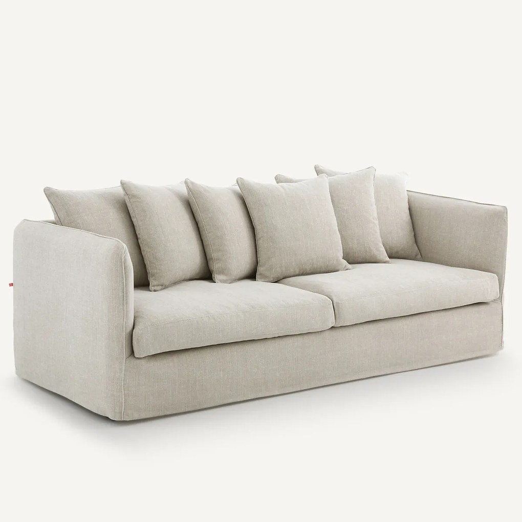 3-, 4- of 5-zits bank, in katoen en linnen, Néo Chiquito