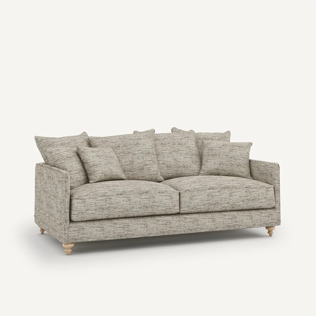 3-zits omvormbare zetel van gestippeld visgraatstof, Lazare