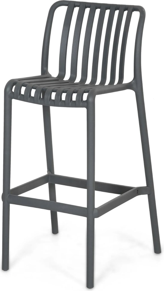 Barset 4 personen 150 cm Kunststof Grijs Domani Furniture Alba/Tavano