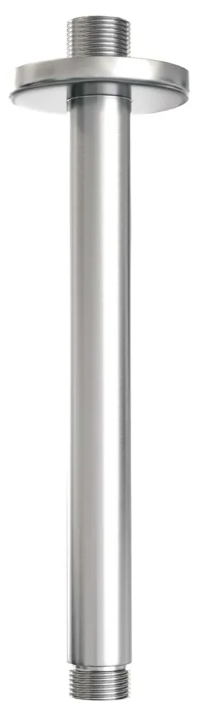 Brauer Brushed Carving thermostatische inbouw regendouche met 3 standen handdouche, plafondarm en hoofddouche 30cm set 60 RVS geborsteld PVD
