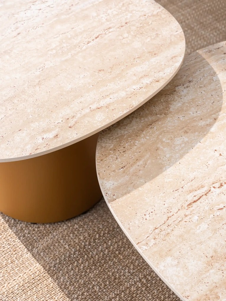 4 Seasons Outdoor Milos loungeset amber SALE Loungeset   taupe weerbestendig