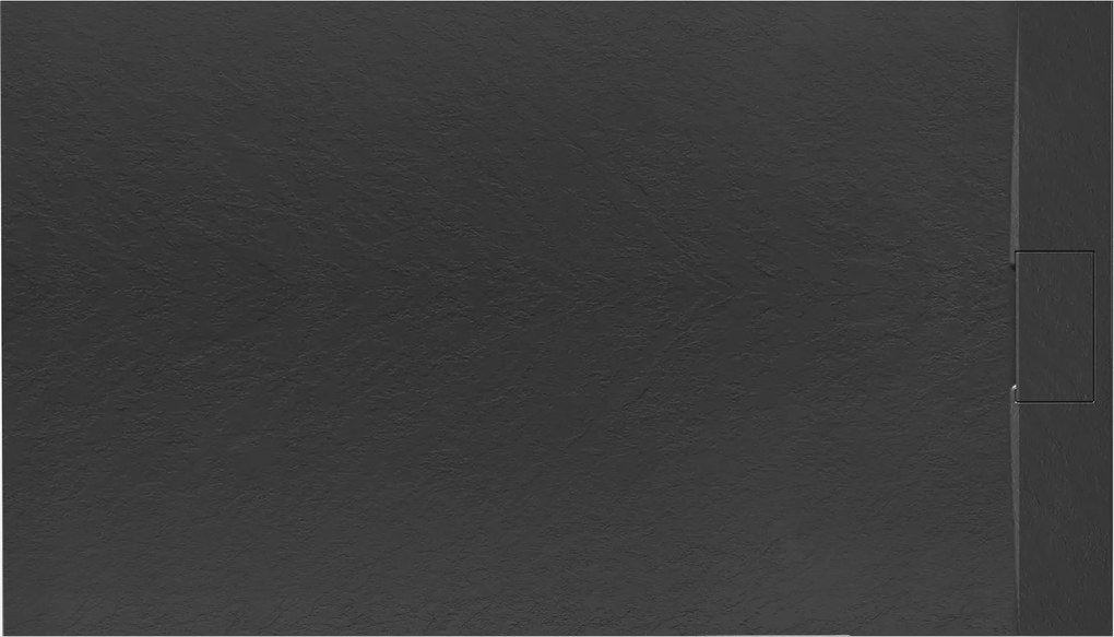 Douchebak Rea Bazalt Black 80x120