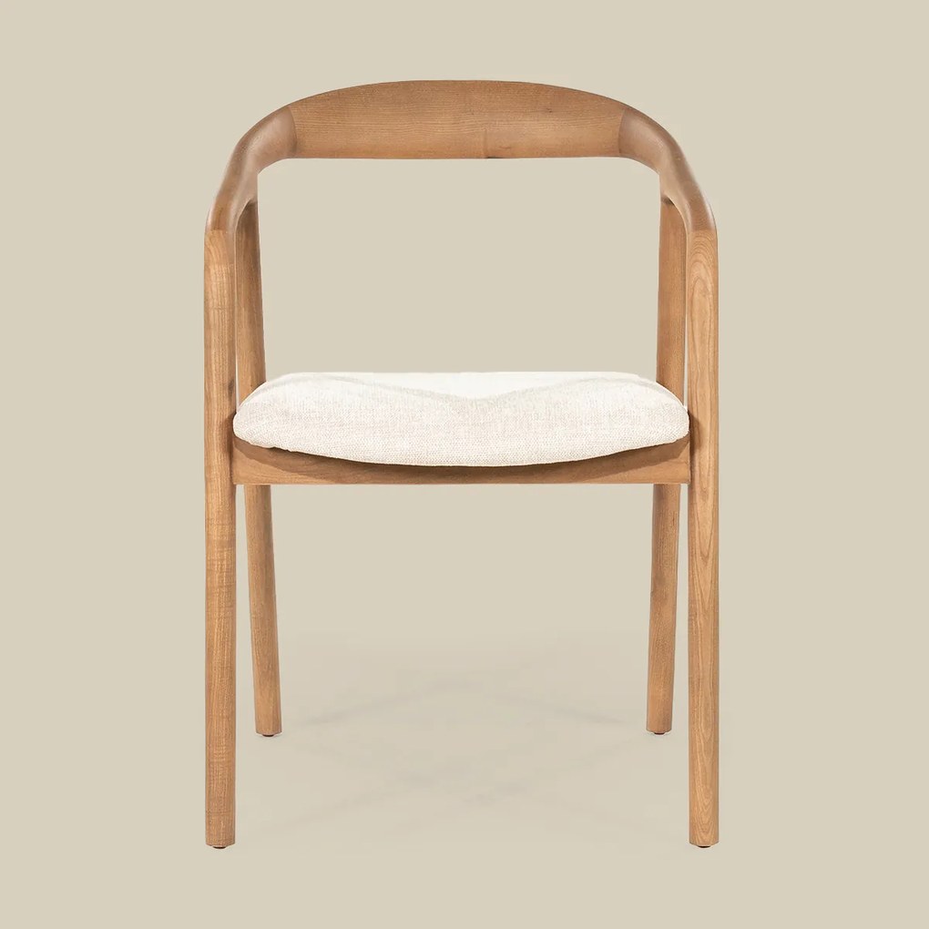 Moderne Eetkamerstoel Bruin