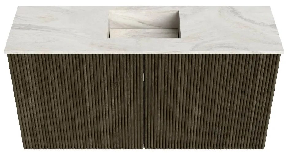 Mondiaz Joya DLux 80cm toiletmeubel shadow met wastafel faye midden 1 kraangat ostra