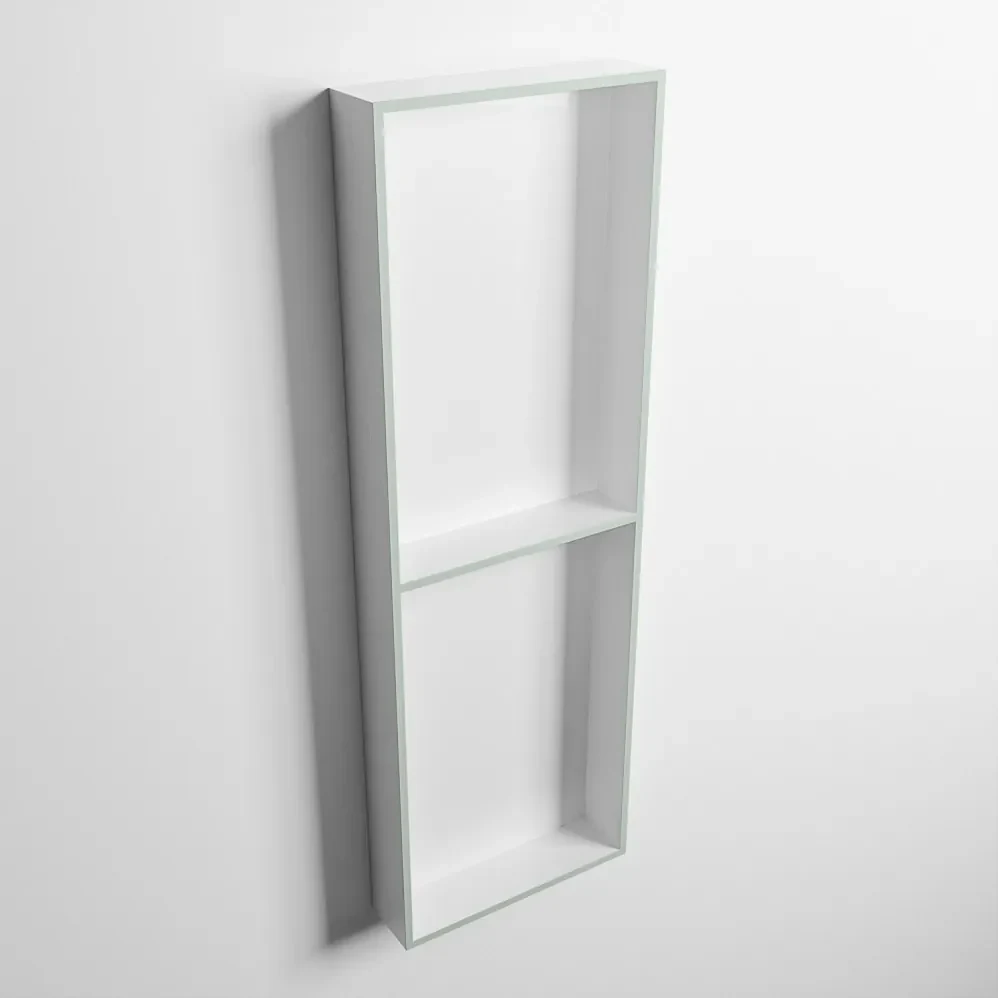 Mondiaz Easy nis 150x30x8cm 2 vakken greey/talc