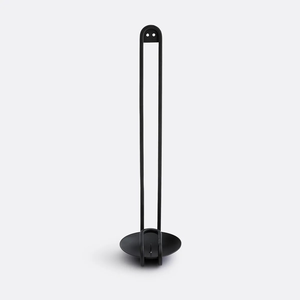 Metalen wandkandelaar, hoogte 38 cm, CANDRALE