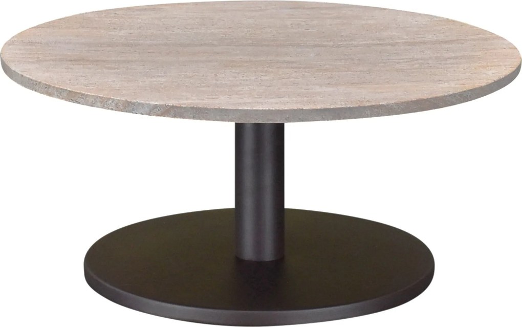 o lounge tafel 60x60x30 cm terre polystone travertine