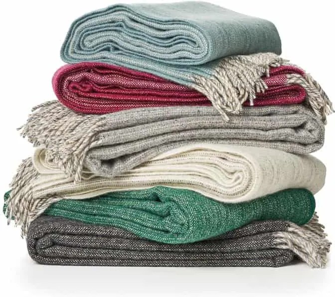 Klippan - Plaid Lamswol Bjork - Beige