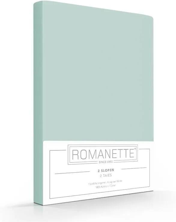 Romanette 2-PACK: Romanette Kussenslopen - Mint