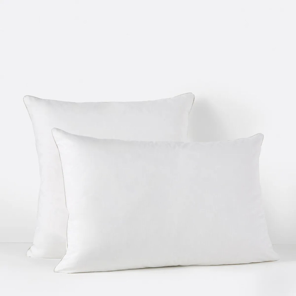 Stevig hoofdkussen 50% dons 50% vezels