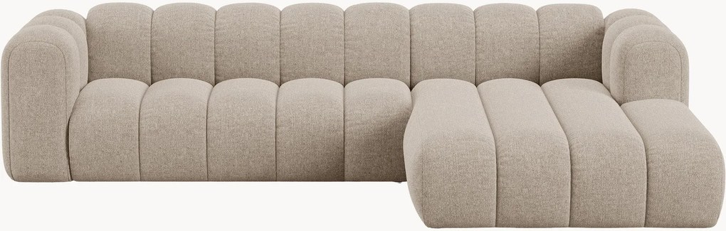 Modulaire chenille hoekbank Lupine (4-zits)