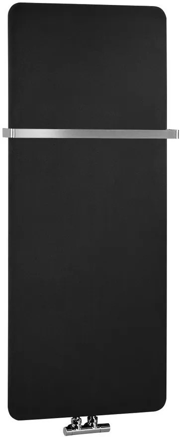 Sapho Tabella badkamerradiator 119x49cm 549W zwart mat