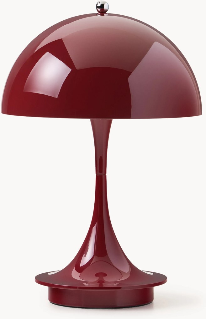 Kleine draagbare LED-tafellamp Panthella 160, design Verner Panton