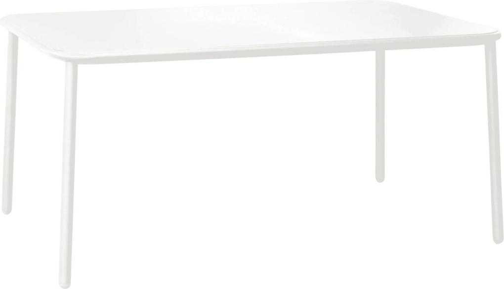 Emu Yard Table Aluminium tuintafel matt white 160x98