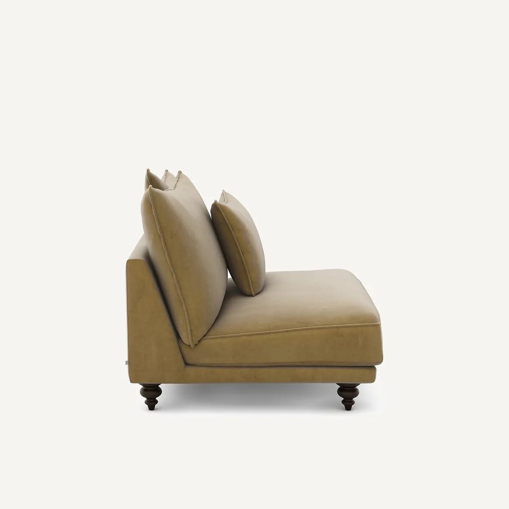 Bank in fluweel, Lazare