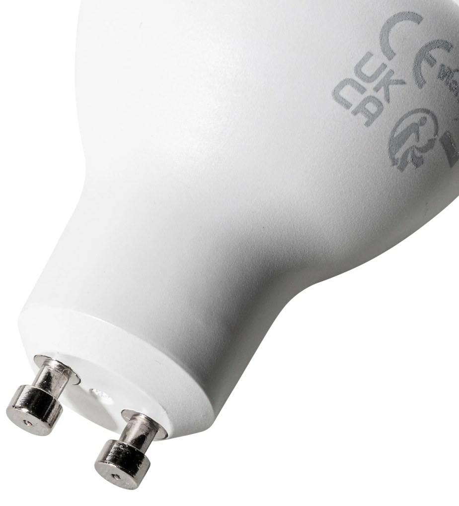 Set van 5 GU10 3-staps dimbare LED lampen 6W 430 lm 2000 - 6000K