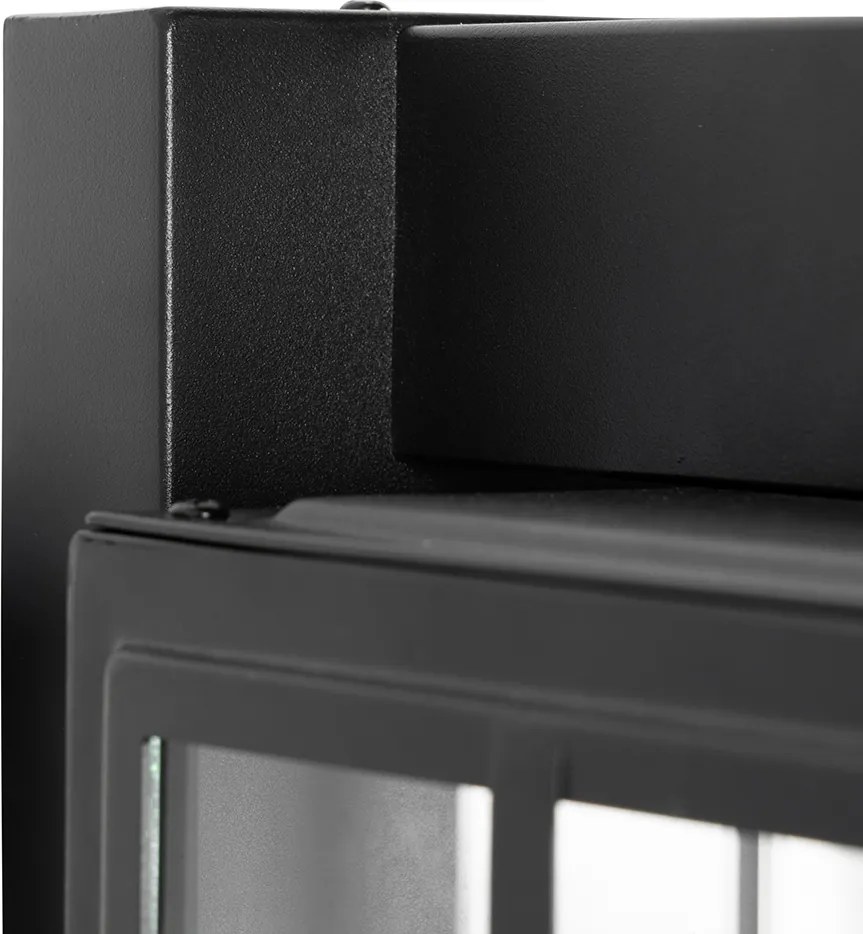 Klassieke buiten wandlamp zwart IP44 - Dover