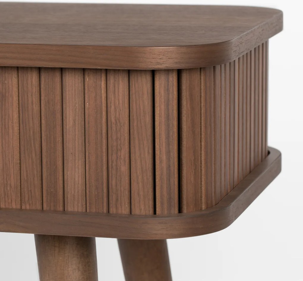 Design Sidetable Walnoot - 120 X 35cm.