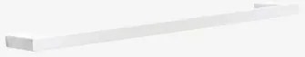 Wandhanddoekhouder Met Stang ↔︎60 Cm Voor Badkamer In Roestvrij Staal Olvam Wit - Sklum