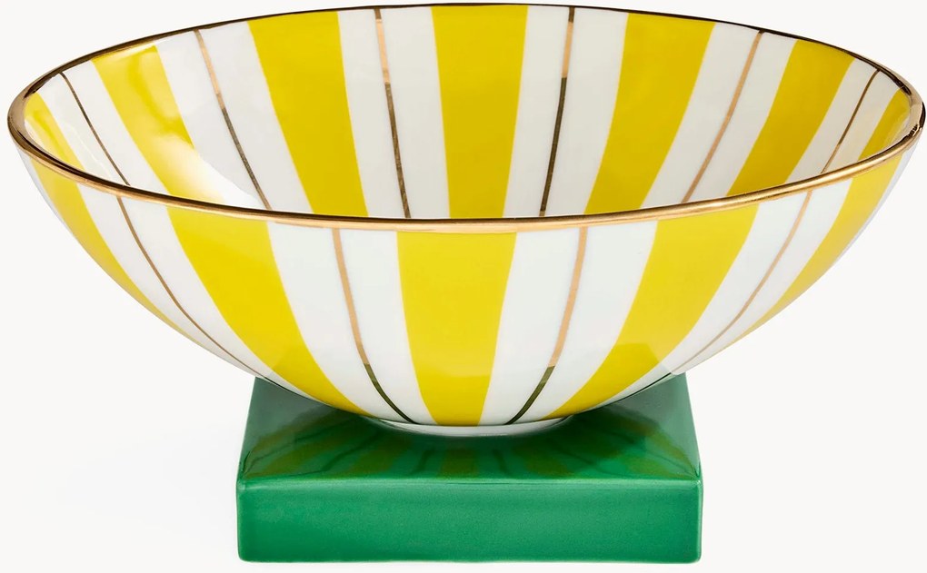 Decoratieve schaal Portofino van porselein