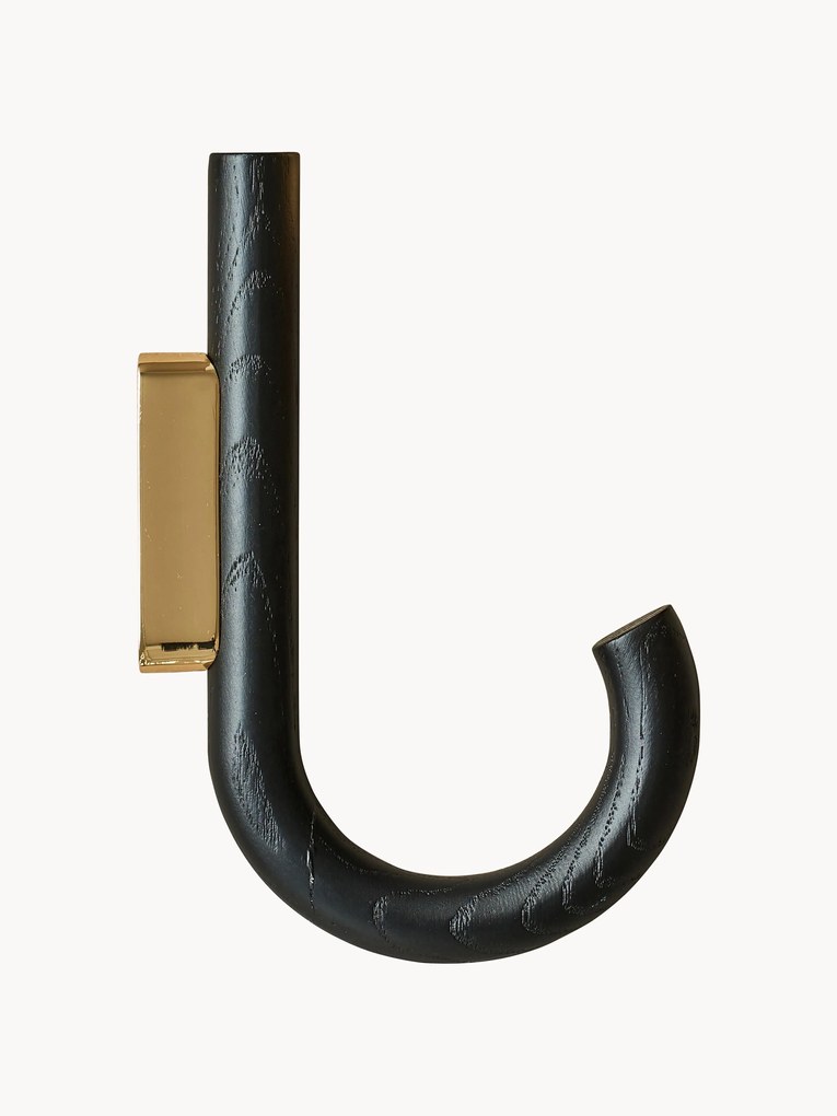 Eikenhouten wandhaak Umbrella, in verschillende formaten