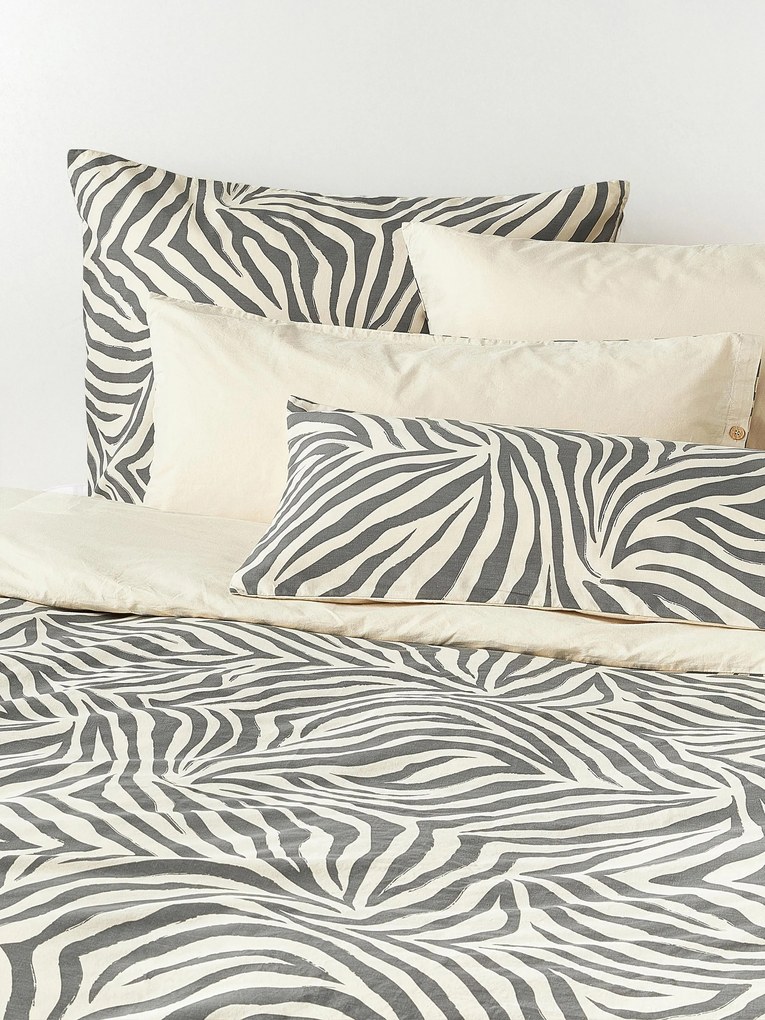 Katoenen dekbedovertrek Chase