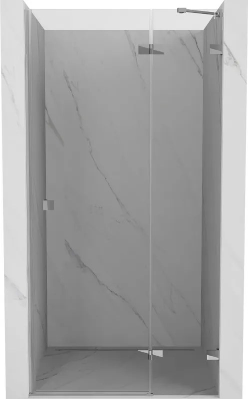 Mexen Lunar draaideur douchecabine rechts 70 cm, transparant, chroom - 834-070-000-01-00-P