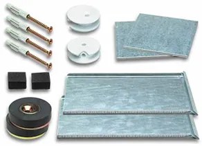 Plieger Safemax bevestigingsset voor spiegel magnetisch