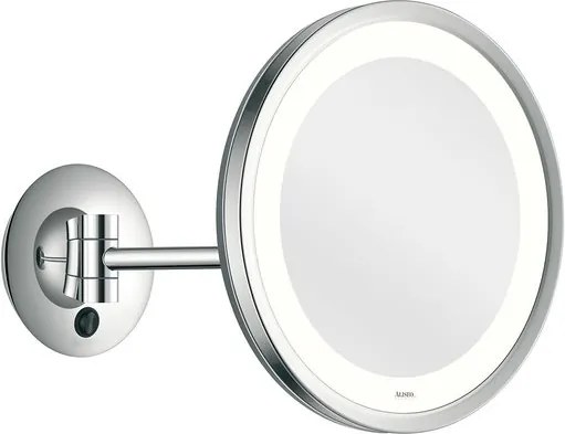 Aliseo LED City Light make-up spiegel 25cm messing/staal chroom 020677