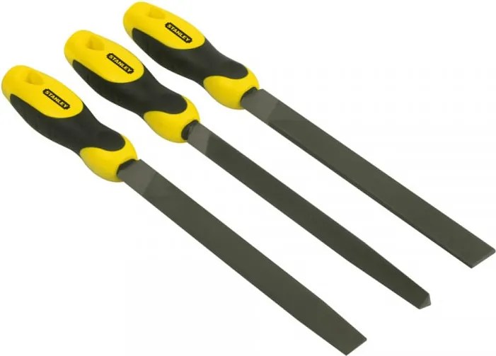 Stanley set vijlen 3-delig halfzoet 200 mm