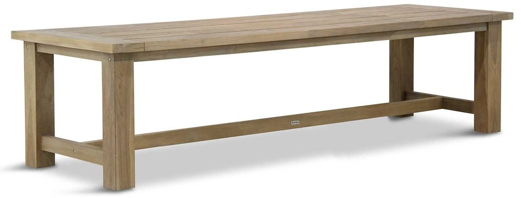 Tuinset 8 personen 300 cm Wicker Zwart Garden Collections Madera/