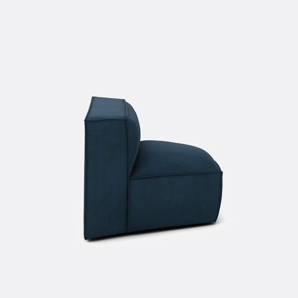 Modulaire open hoek, ribfluweel Seven