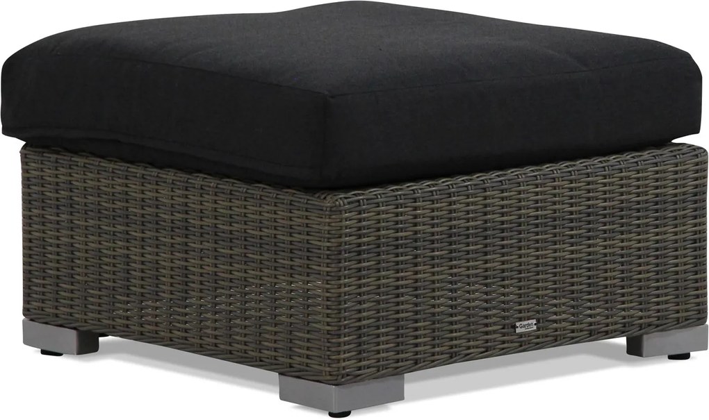 Hoek loungeset  Wicker Taupe 5 personen Garden Collections Toronto