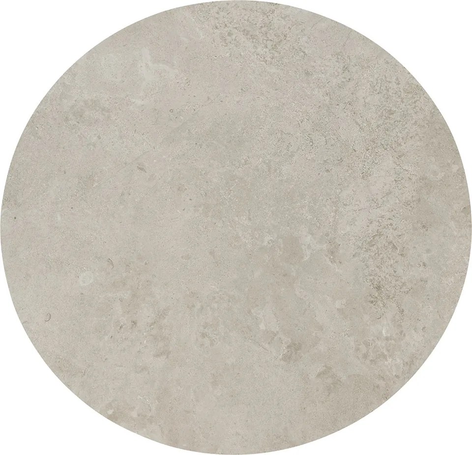 4 Seasons Prado tuintafel Ø130x75 cm- ceramic sabbia - terre