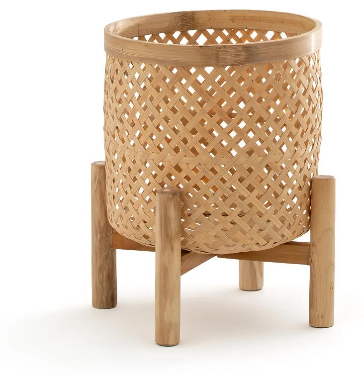 Bloempot op poot in bamboeØ26 cm Bambu