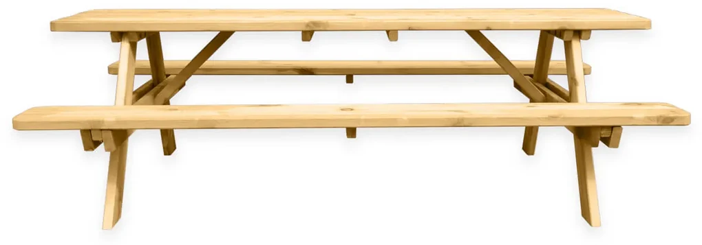 Picknicktafel Deluxe 240 x 70 cm