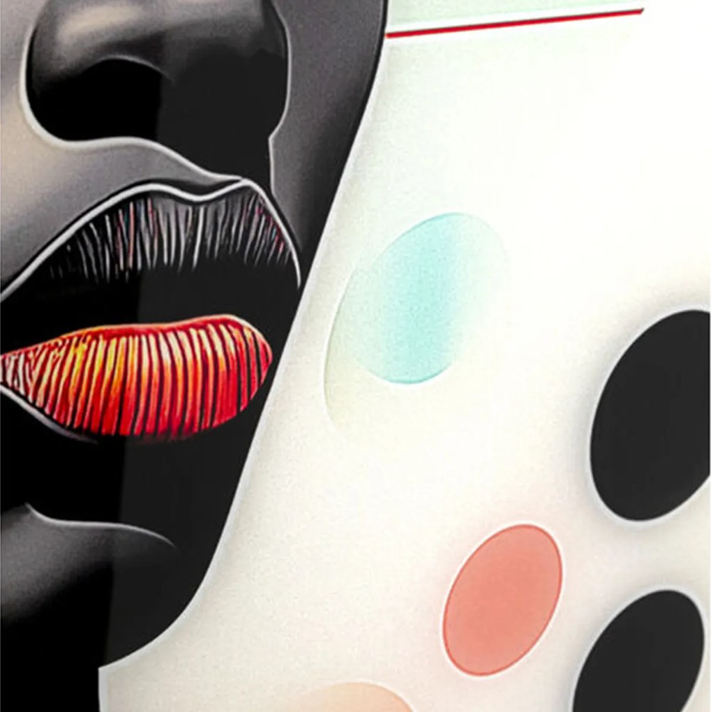 Kare Design Muse Glazen Wanddecoratie Geel