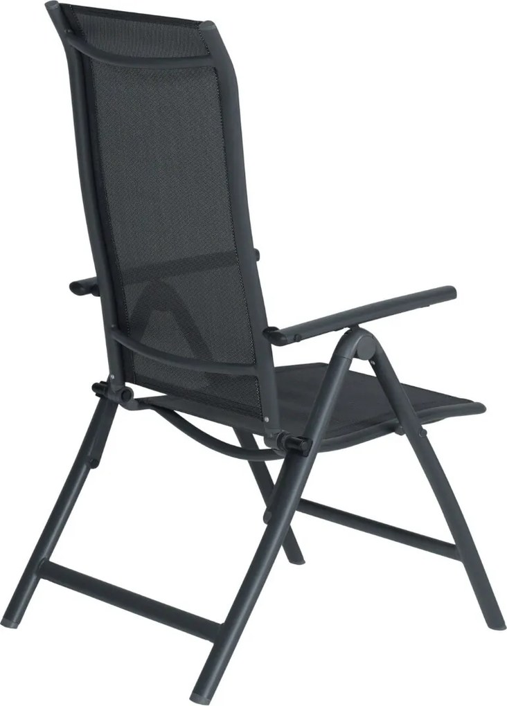 Garden Impressions Santos tuinset 7-delig - Kasper tuintafel 220x93 cm donker grijs