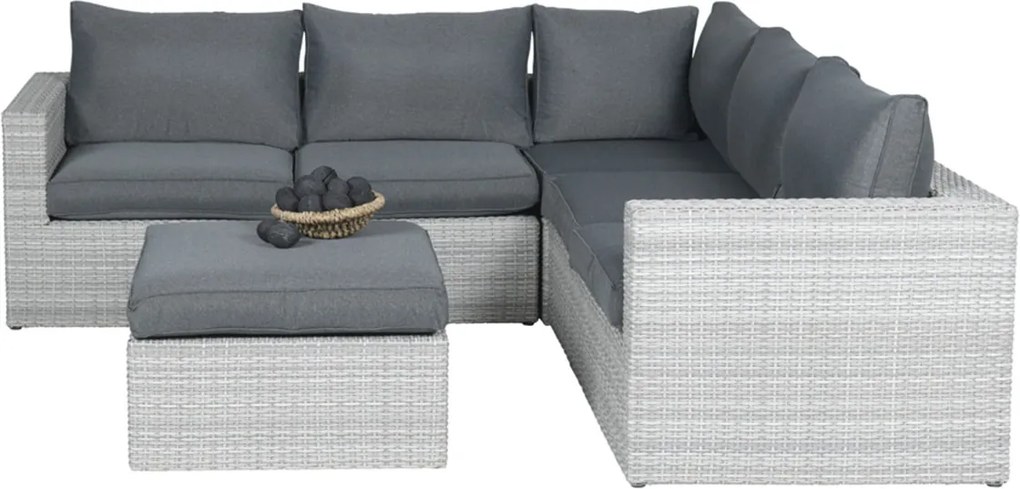 Garden Impressions Bruno loungeset 4-delig - licht grijs