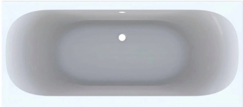 Geberit Soana inbouwbad 2-persoons 180x80x45cm wit acryl