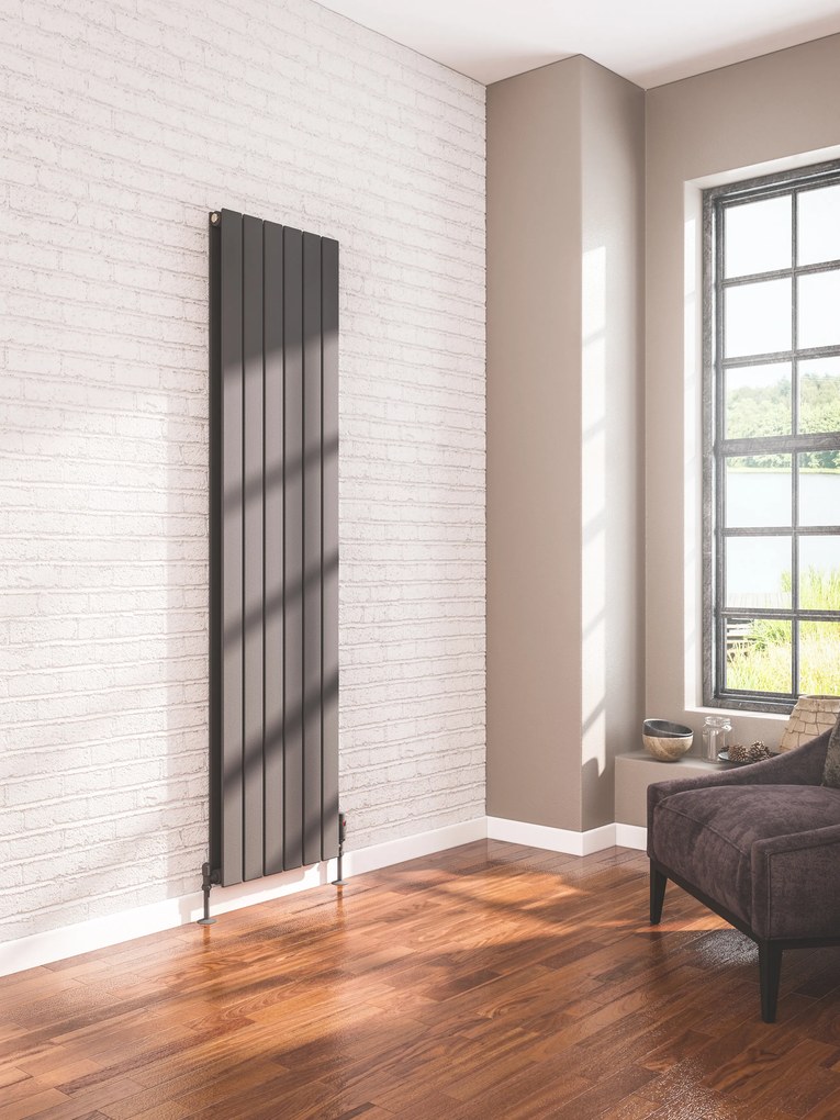 Eastbrook Addington type 20 radiator 45x180cm staal 1595W antraciet