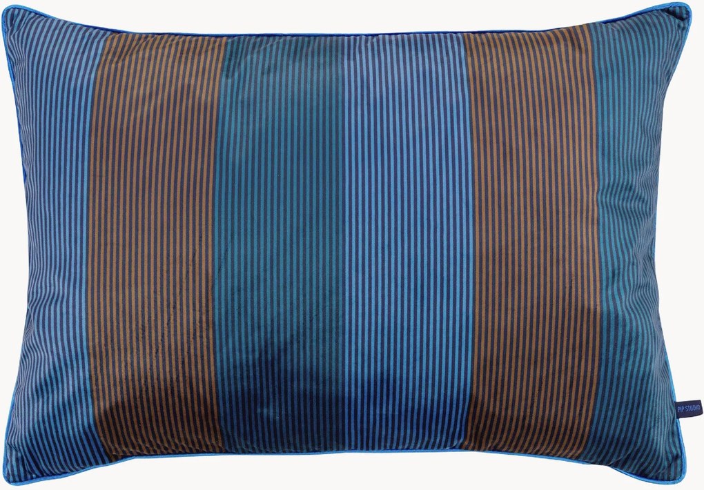 Fluwelen kussen Stripe