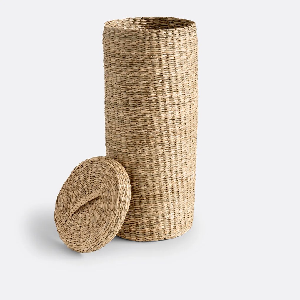 Mand in herbarium voor toiletpapier, NOVE