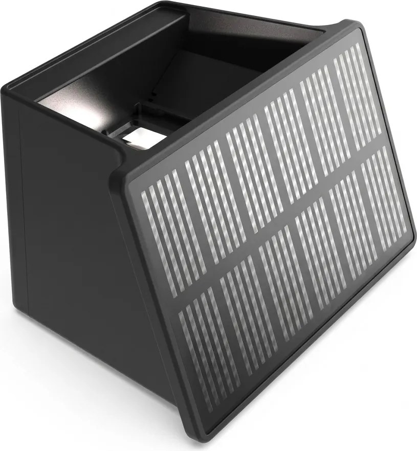 Mitch Solar Up en Down Muurlamp Zwart
