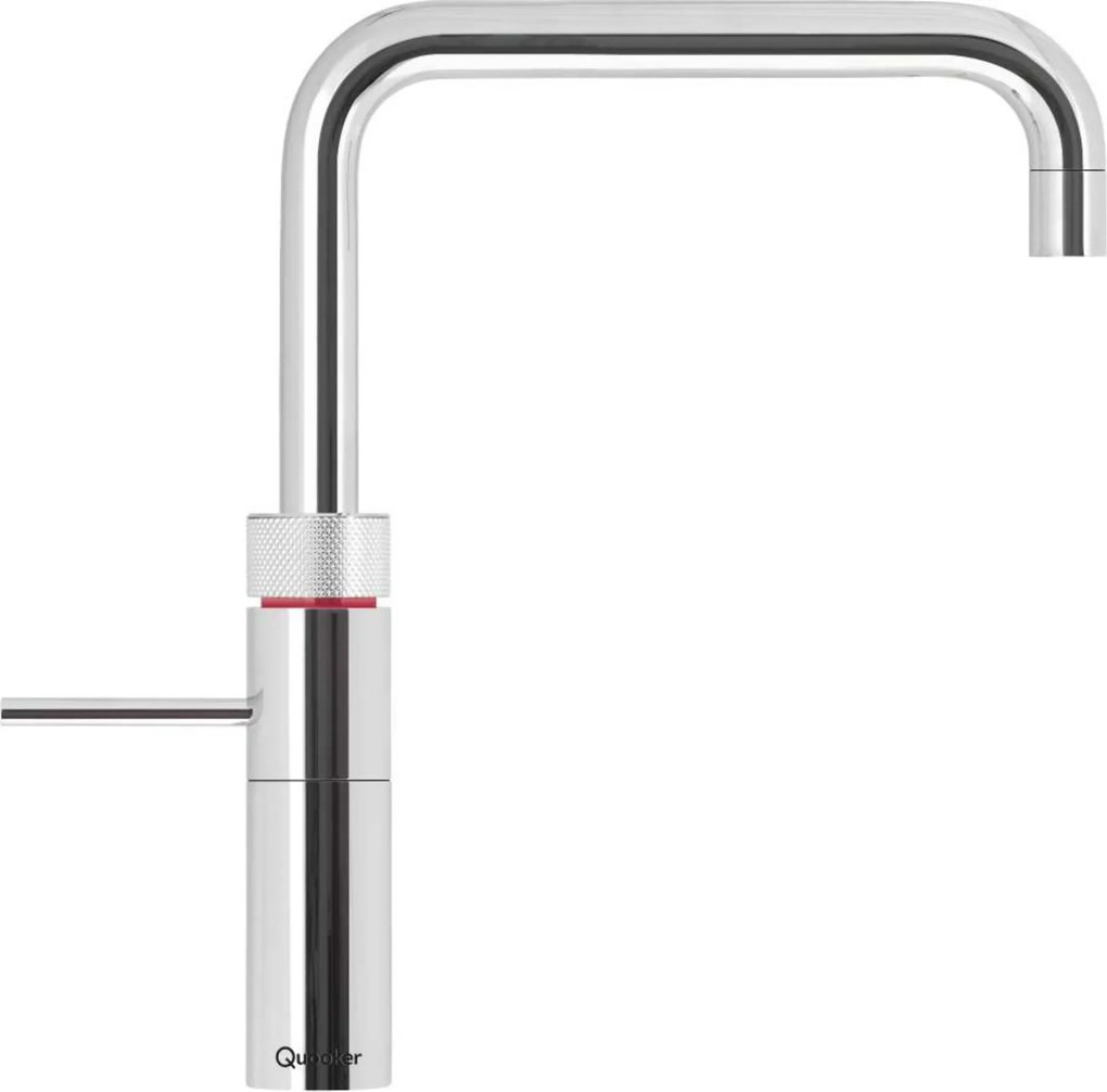 Quooker Fusion square met COMBI+ boiler 3-in-1 kokendwaterkraan Chroom